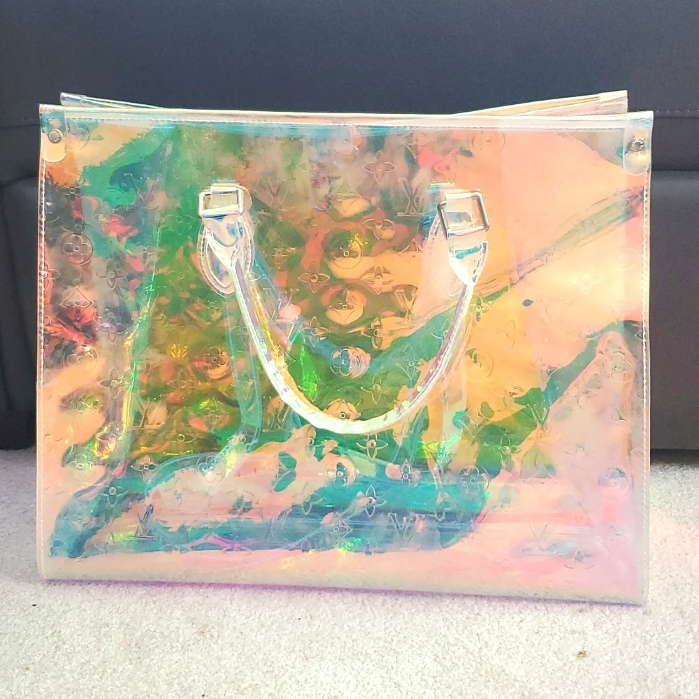 Iridescent Prism On The Go Transfer Tote - Picture 1 of 8